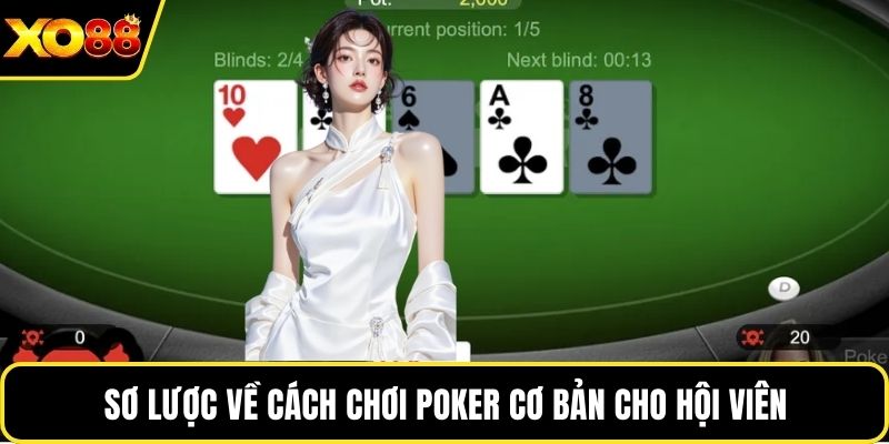 Sơ lược về cách chơi Poker cơ bản cho hội viên