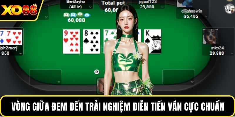 Vòng giữa đem đến trải nghiệm diễn tiến ván cực chuẩn